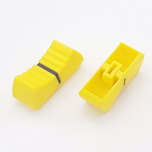 Ручка для ползункового резистора, желтая, K129-19