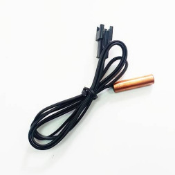 Датчик температуры NTC 5 кОм, гильза 6х25, провод 50см.