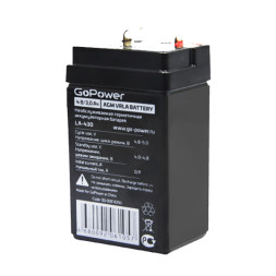 Аккумулятор GoPower LA-430 4V 3Ah