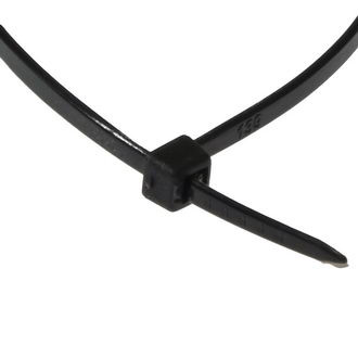 Стяжка кабельная 350x4.8 черный (100шт), Ruichi, 05-4350