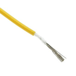 Провод МГШВ 0,12 желтый