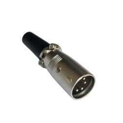 Штекер микрофонный XLR 4 pin JR5811-4 на кабель