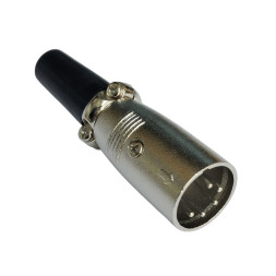 Штекер микрофонный XLR 5 pin JR5811-5 на кабель