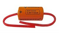 Батарейка ER14250 3.6V 1/2AA Minamoto, с выводами, ER-1
