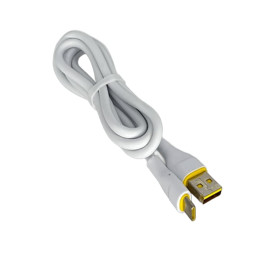Кабель USB UG20 Type-C резиновый 1000mm (White) NO LOGO