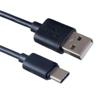 Кабель USB2.0 A вилка - USB С вилка, 1 метр, Perfeo (U4701), E9-5
