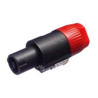 Разъем SPEACON "шт" пластик на кабель, красный (68.0мм), BH7-3