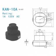 Кнопка KAN-10A 1A 125V ON-OFF, E10-31 - Кнопка KAN-10A 1A 125V ON-OFF, E10-31