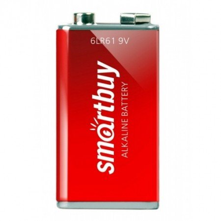 Батарейка 6LR61 9V Smartbuy, 6LR61-1