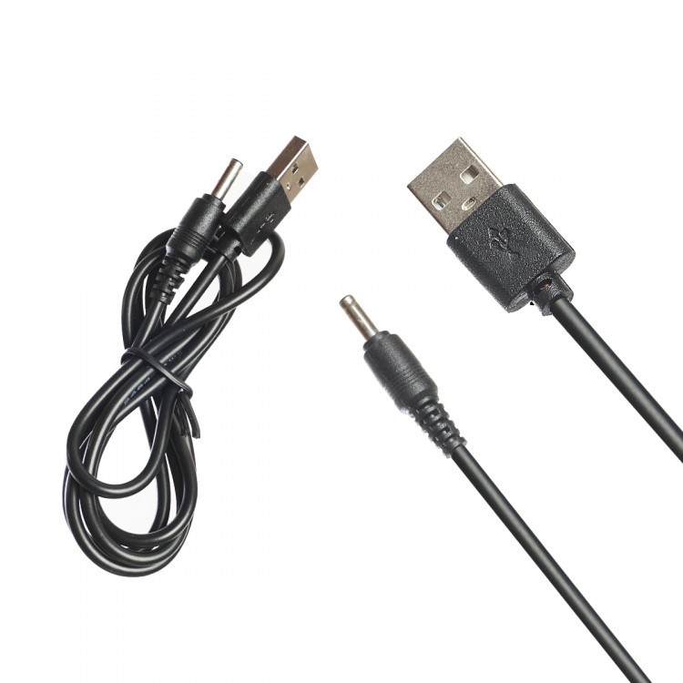 Шнур-адаптер USB A - DC 1.7x4.0мм 0.6 метра, T2-22