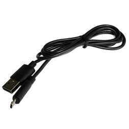 Кабель USB DS88 Micro резиновый без упаковки 1000mm (Black)