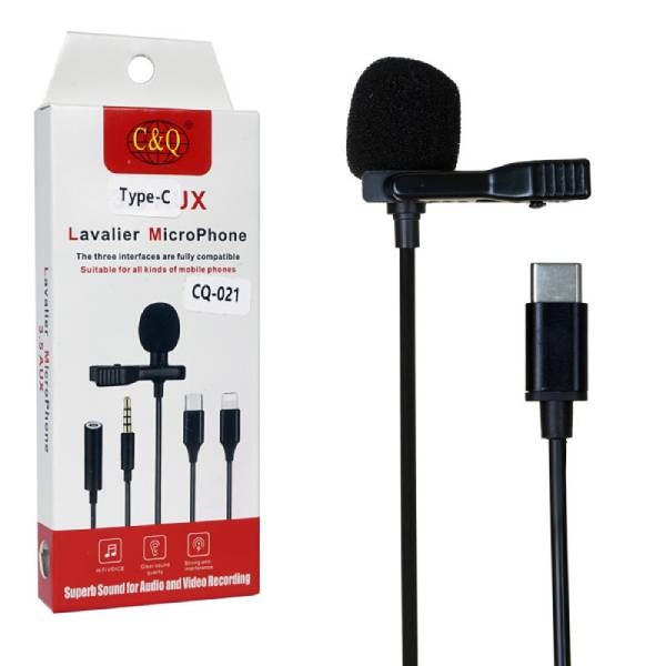 Петличный микрофон CQ021 Type-C, E40-10